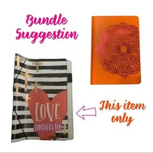 Love Conquers All Notebook Cover and Notebook Christian NWT